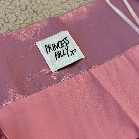 Princess Polly SHAYA STRAPLESS MINI DRESS PINK - Picture 4 of 8